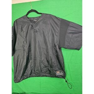 Easton Baseball Softball Training Batting Black Jacket  Retro - Sz Large NWT S/S